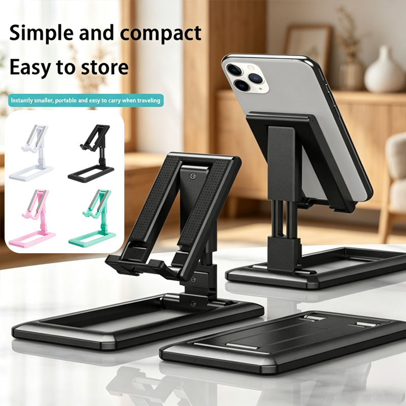 Mobile Pedestal Cabinet - Foldable Tablet Mobile Phone Desktop Phone