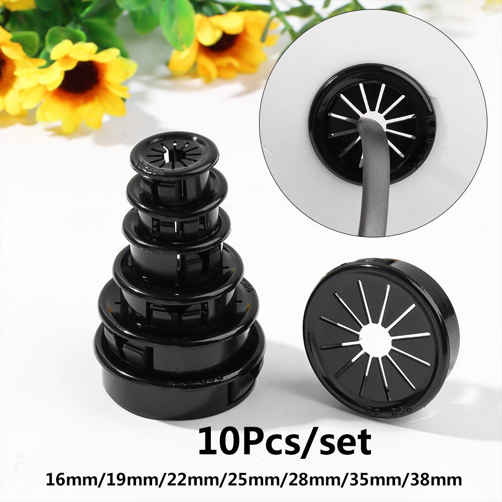 10pcs/set Plastic Cable Hole C - Office Furniture Outlet 评论和价格