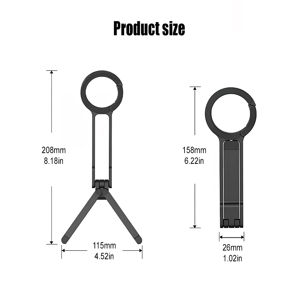 Carabiner Mobile Phone Tripod  - Mobile Pedestal Cabinet 评论和价格