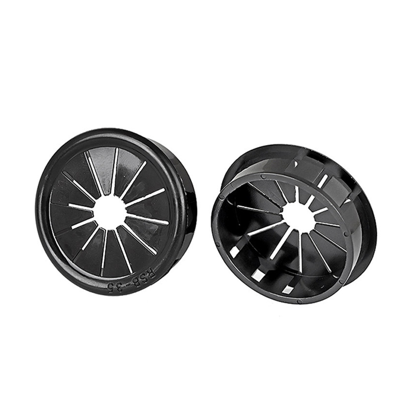 2~50pcs Black Plastic Cable Ho - Office Furniture Outlet 评论和价格