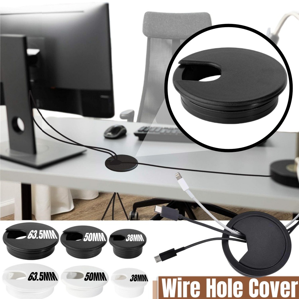 Plastic Wire Hole Cover 1.5/2/ - Office Furniture Outlet 评论和价格