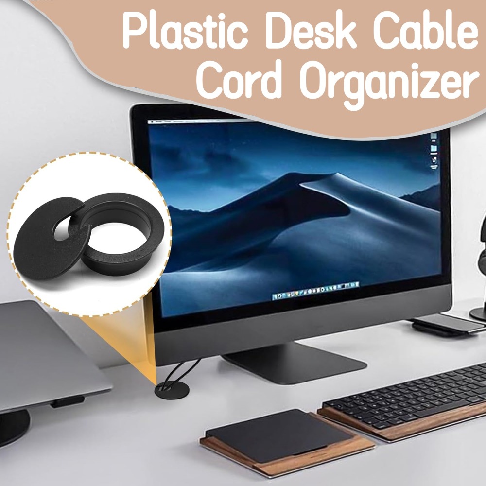 Plastic Wire Hole Cover 1.5/2/ - Office Furniture Outlet 评论和价格